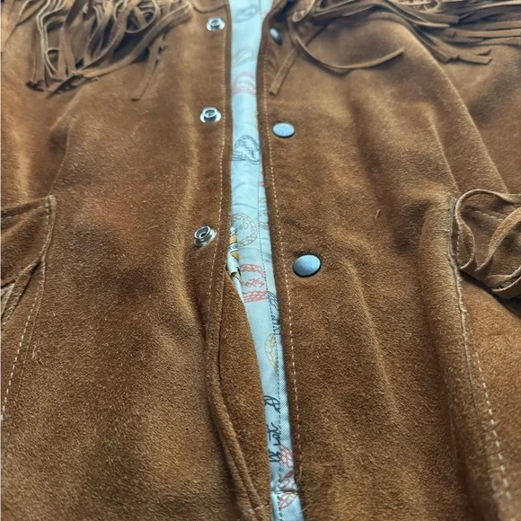Jo•o•Kay Vintage Fringe Leather Jacket - Picture 10 of 16